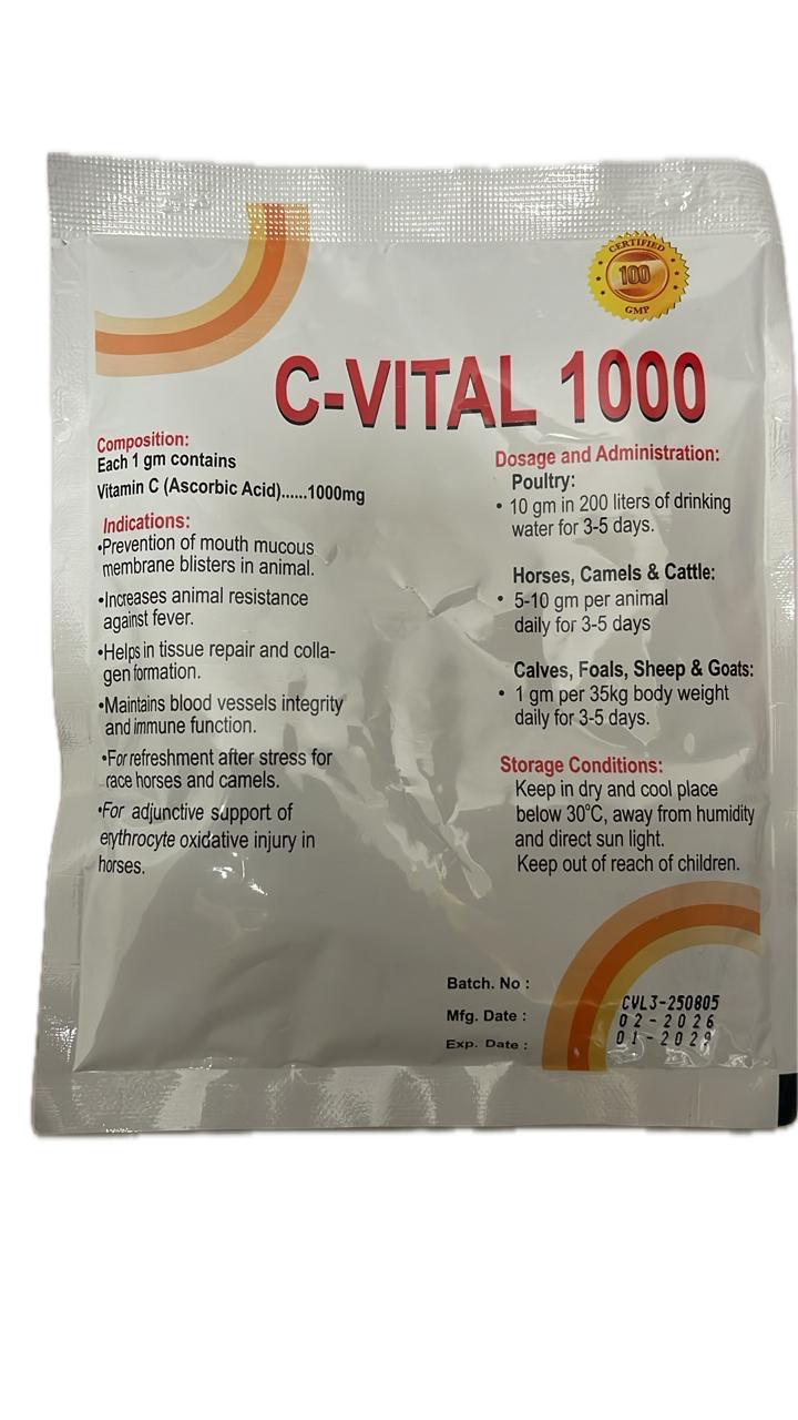 C-Vital 1000 100gm (Vitamin C)