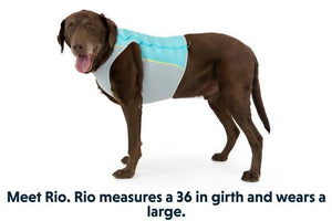 Ruffwear Jet Stream Dog Cooling Vest - ORANGE Medium