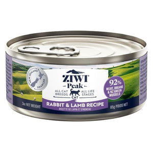 ZIWI Peak Rabbit & Lamb Recipe Wet Cat Food 85g - 85G