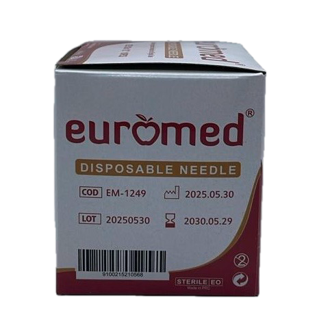 DISPOSABLE NEEDLE 18G x 1 1/2 euromed