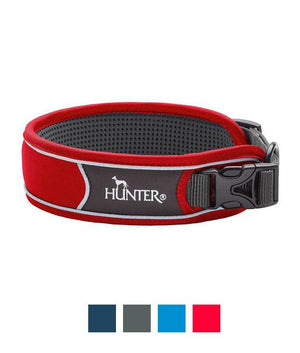 Hunter Divo Dog Collar - Red Large