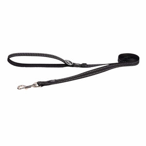 Rogz Utility Reflective Stitching Dog Leash - Purple MEDIUM