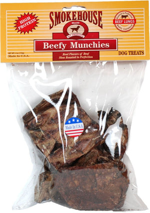 Smokehouse Beefy Munchies Dog Treats - 4OZ