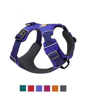 Ruffwear Front Range Padded Dog Harness - HUCKLEBERRY BLUE Medium