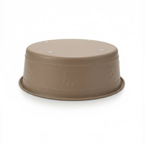 Premium Bowl Paw Embossed – Brown - 950 ML