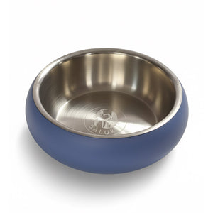 Double Wall Bowl Belly with Non-Slip Base – 1240 ml - light-blue