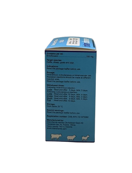 Interflox - 100 Enrofloxacin 100ml