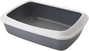 Savic Iriz Cat Litter Tray - Pale Blue 42CM