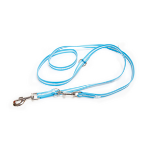 IDC Lumino Adjustable Leash Aquamarine Width 1.9 cm & Length 2.2 m