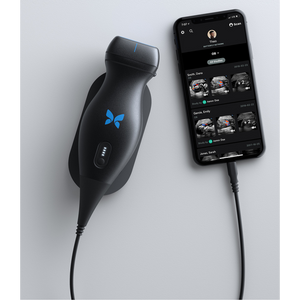 Butterfly iQ+ Vet Ultrasound System (Lightning)
