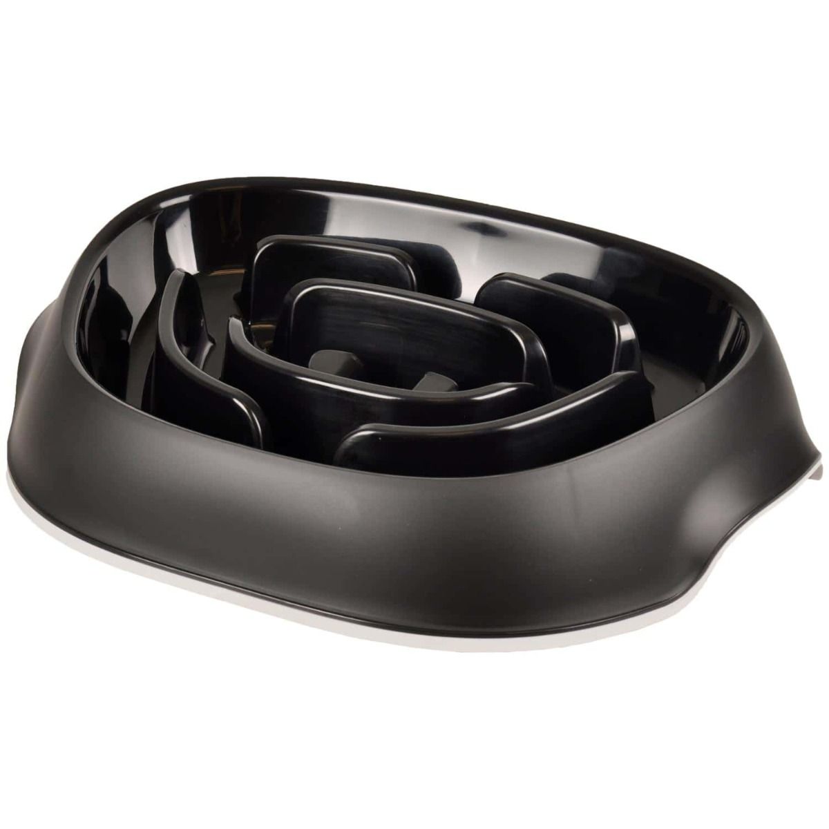Flamingo Exqi Dog Slow Feeder - BLACK 950ML