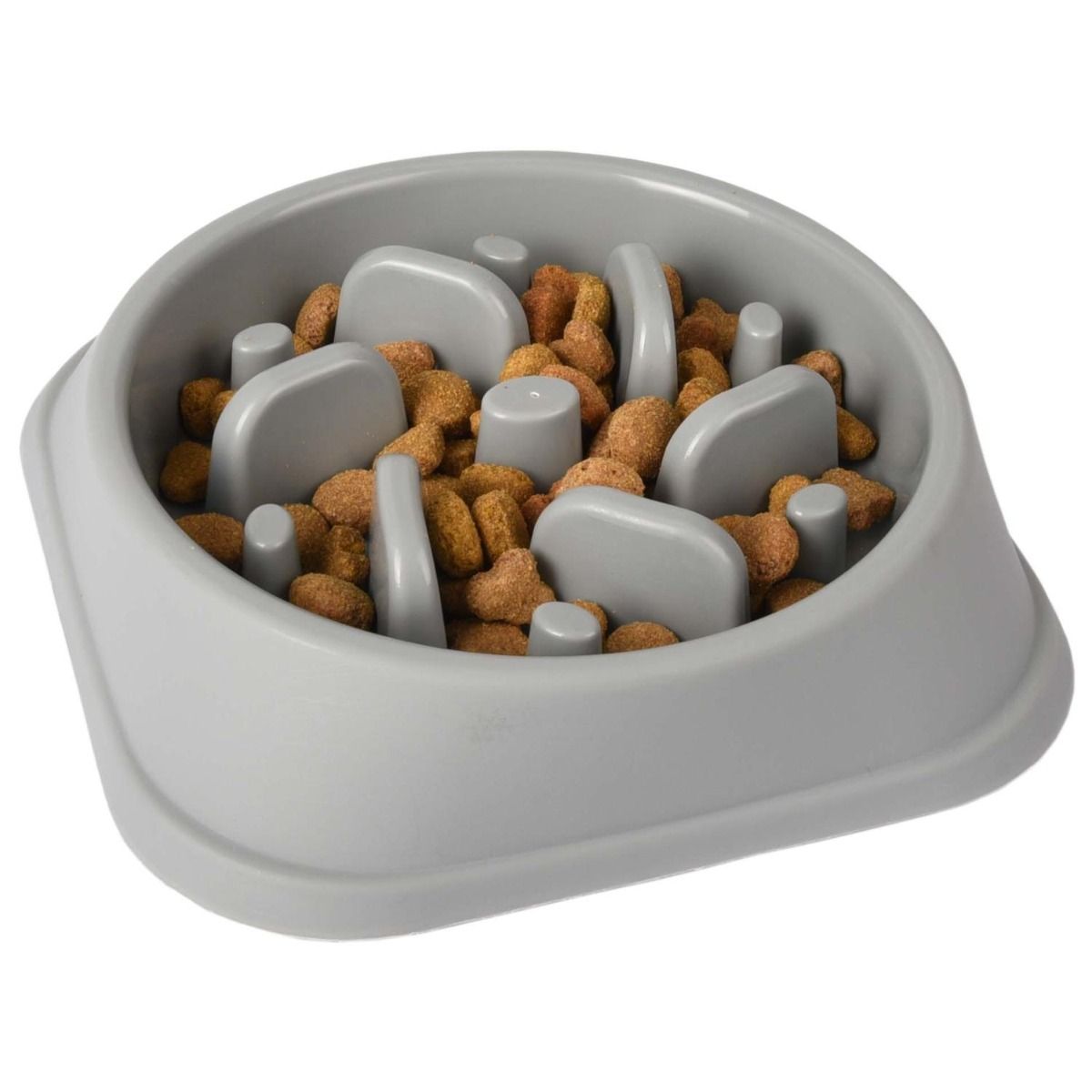 Flamingo Bobo 1 Dog Slow Feeder - GREY 500ml