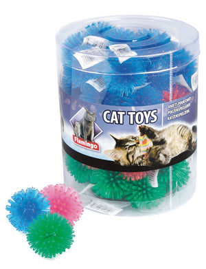 Flamingo Nixon Hedgehog Ball Cat Toy - OS
