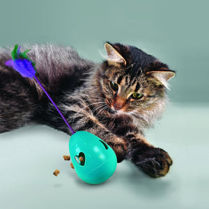 Kong Infused Tippin Treat Fun Play Cat Toy -