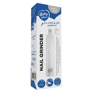 Duvo+ Electric Nail Grinder 14,65x2,8x2,8cm White