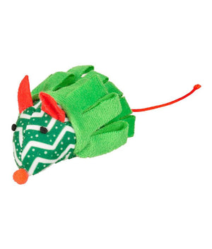 Flamingo Flip Mouse Plush Christmas Cat Toy -