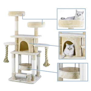 57.5″ Jungle Rope Cat Tree (F824) - Shopivet.com