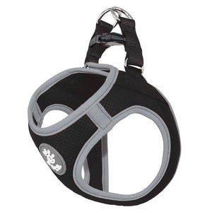DOCO® Athletica QUICK FIT Reflective Harness XX.Small-30-34cm / 1-2kg-Black