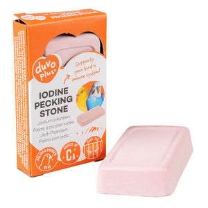 Duvo+ Iodine Pecking Stone S - 30g Pink