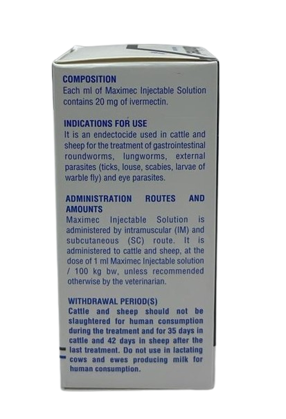 Maximec (Ivermectin 20mg) 100ml