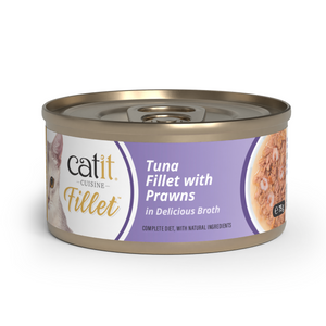 Catit Cuisine Tuna Fillet Variety Pack, 12 x 75 g