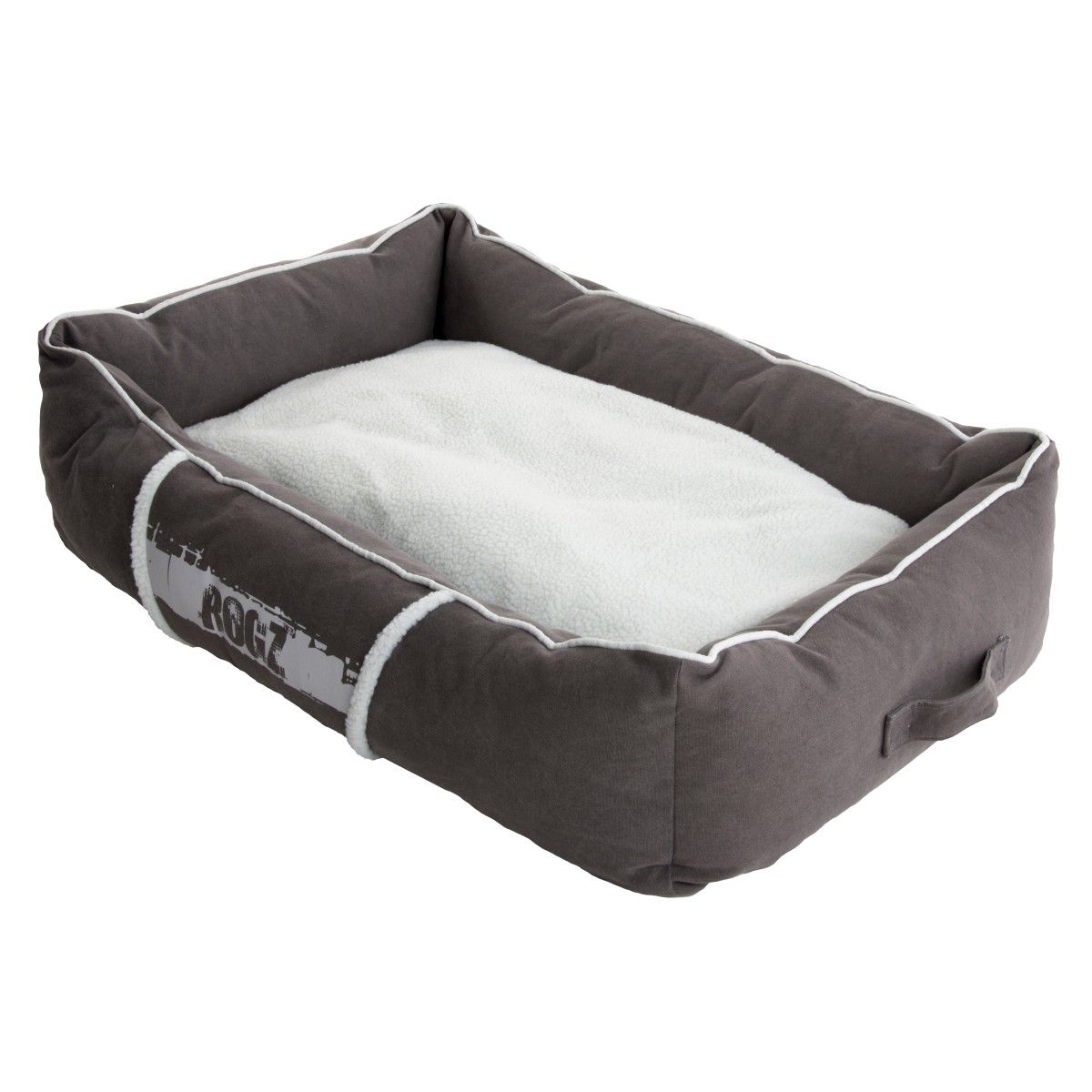 Rogz Lounge Pod Grey Dog Bed - GREY L