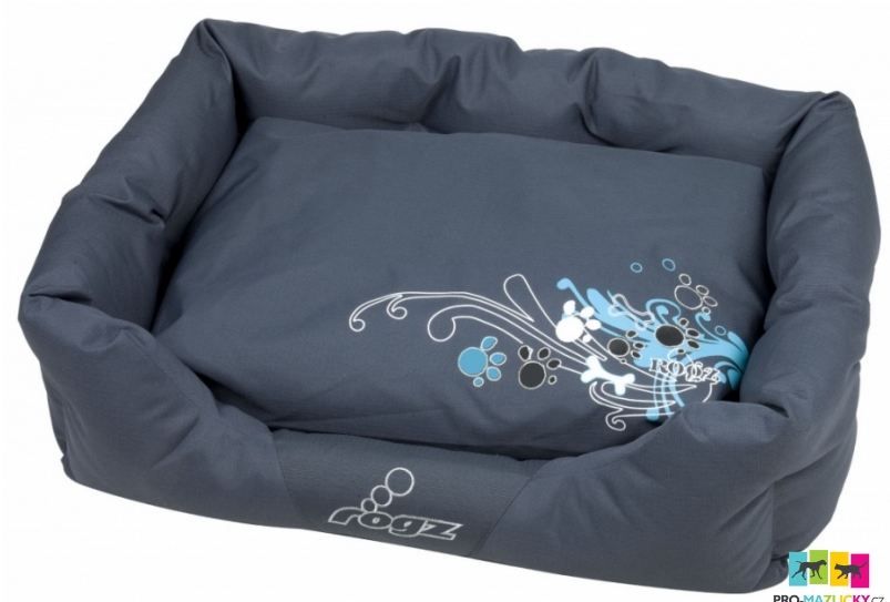 Rogz Spice Pod Turquoise Chrome Dog Bed - TURQUOISE CHROME S