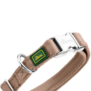 Hunter Inari Vario Basic Alu-Strong Dog Collar - Beige Large