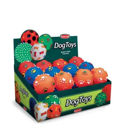 Padovan Dog Ball With Paws Ø12cm