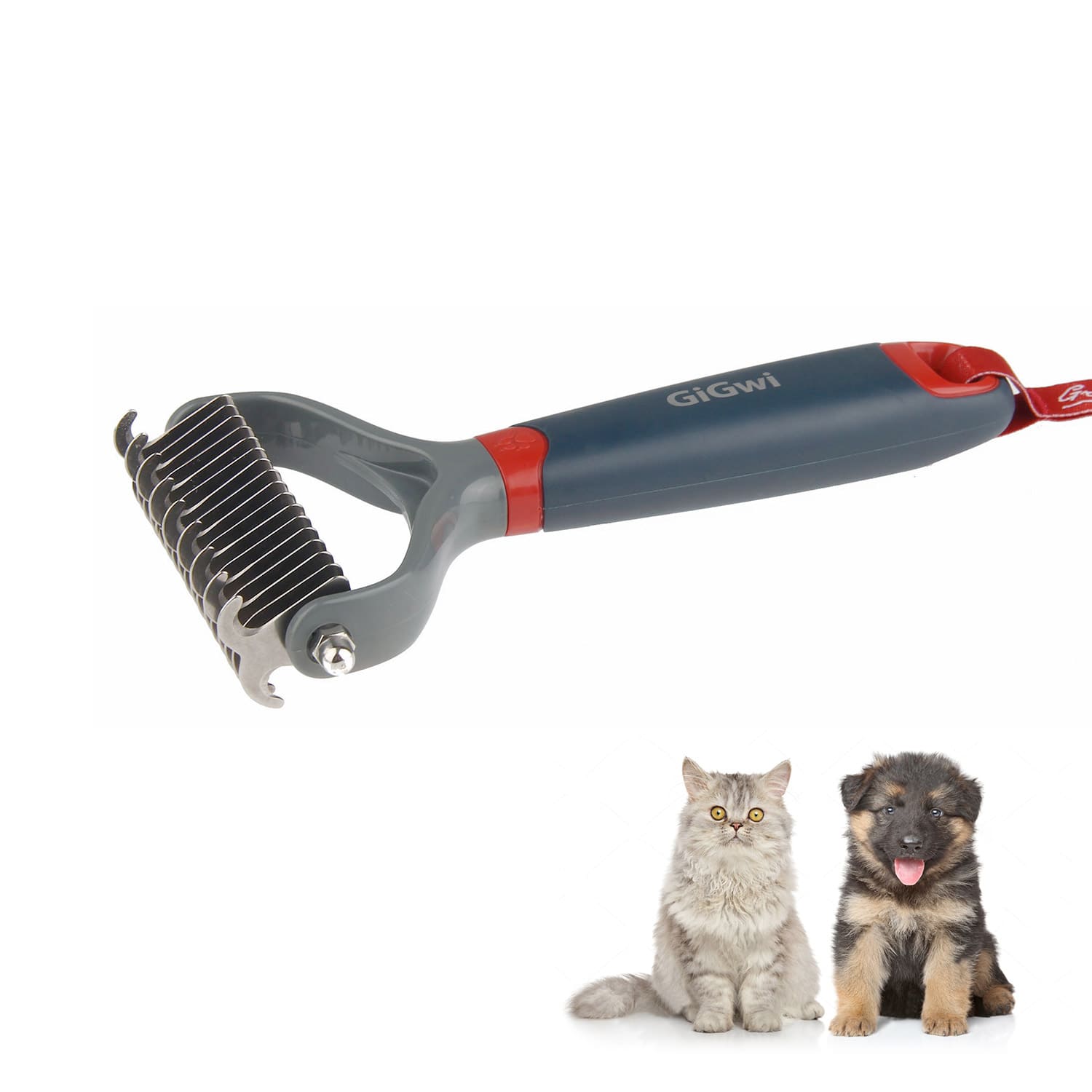 Dual Head Dematting Comb 17 Teeth For Dogs Cats Photo Inspiration