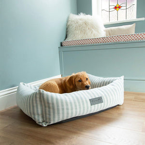 Scruffs Coastal Box Dog Bed - Green Large