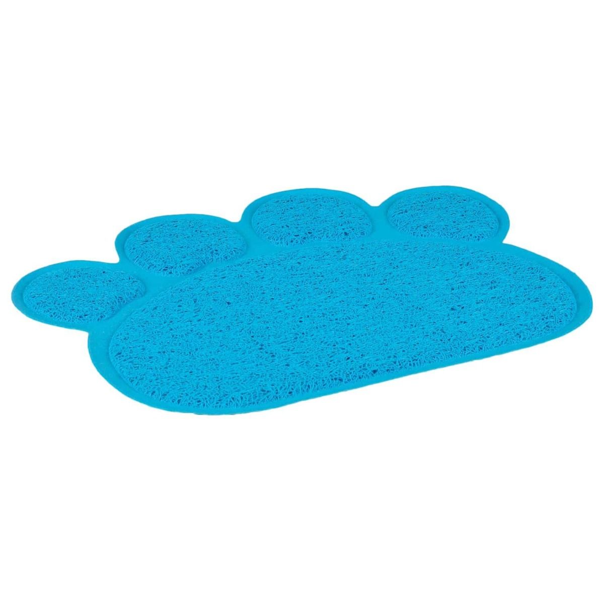 Flamingo Pitou Matti Paw Cat Litter Tray Mat - Blue Small