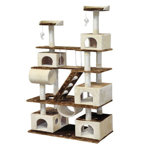 87″ Cat Tree Climber with Swing F216 - Shopivet.com