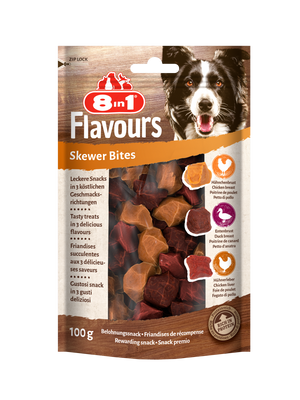 8in1 Flavours Skewer Bites 100 g