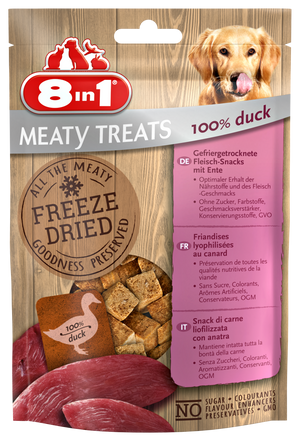 8in1 Meaty Treats Freeze Dried Duck 50 g