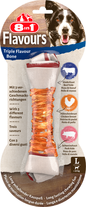 8in1 Triple Flavour Bone L, 85 g