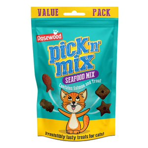 Rosewood Pick'n' Mix Seafood Mix Cat Treat 180g Value Pack - 180G