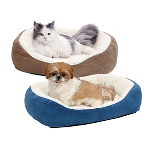 QuietTime Boutique Cuddle Bed – Medium - tan
