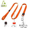 DOCO® Signature Nylon Leash - 6ft-1.0 x 180cm (XS)-Grey