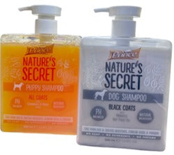 Nature’s Secret Dog Shampoo 500ml - Puppy Shampoo All Coats with Chamo