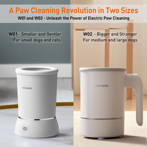 Dogness Automatic Pet Paw Cleaner And Massager Plus-White