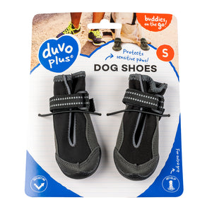 Duvo+ Dog Shoes 2St - S Black