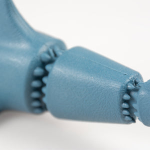 Duvo+ Eco Rubber Shark Snack Dispenser 18x7.6x7x5cm Blue
