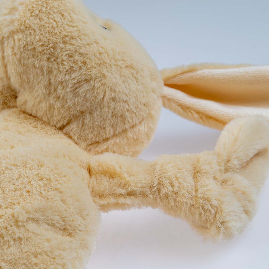 Duvo+ Plush Pawbies Rabbit Crackle Dog Toy 23x11x33cm - Brown