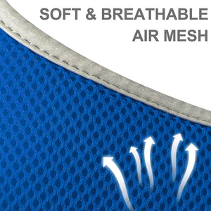 Fida Step-in Dog Harness – Reflective - blue - L