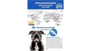 Gnawlers 3"Dent Defense Antibacterial For Dogs 7pcs/pack (105g)