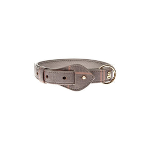 Mokka Cat Collar Small – Pink/ Gray