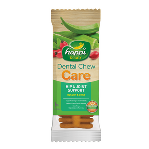 Happi Doggy Dental Chew Care-Hip & Joint Support-4'' (Display Box-50pcs)