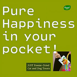 Happi Skippi Just Freeze-Dried Treat Chicken for Cats and Dogs 10g