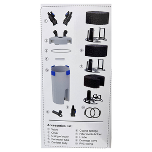 KW Zone Dophin Pre Canister Filter CF2000